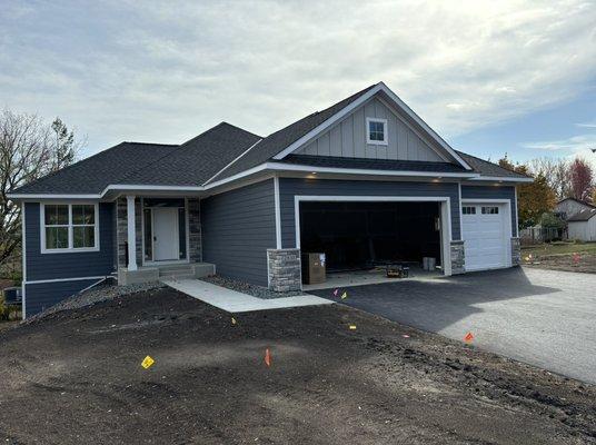 New siding windows roof