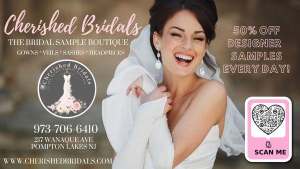 Cherished Bridals, the Bridal Sample Boutique