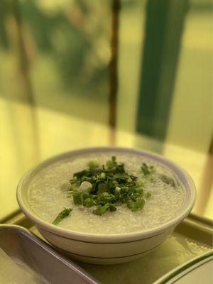 Pork and Century Egg Congee ($5)- took me back to childhood breakfasts