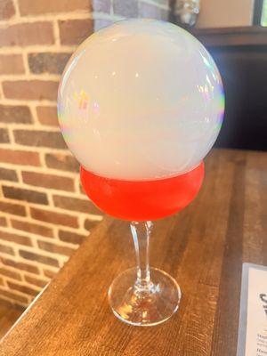 Cotton candy cocktail