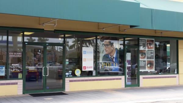 Our optometry office in Boca Raton, FL