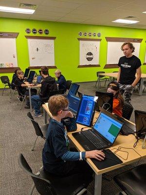 Kid's coding software at Arvada Code Ninjas