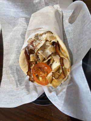 Chicken Bacon Ranch Gyro