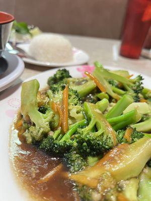 Broccoli in Garlic Sauce