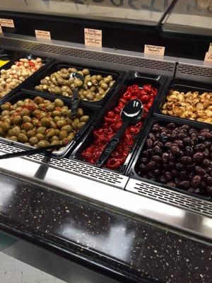 Olive bar!