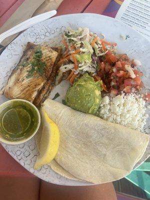 Mahi fish tacos