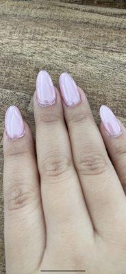 Horrible nail job for $78