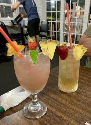 Blackberry Margarita and Long Island Iced Tea