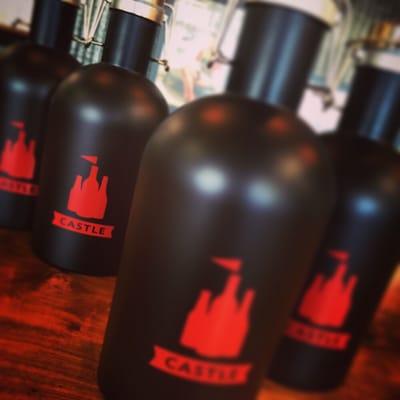 Our stainless steel growlers are perfect for taking home your beer.