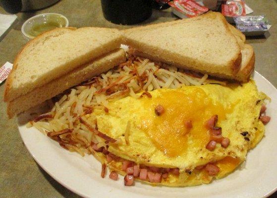 Ham & Cheese Omelet...