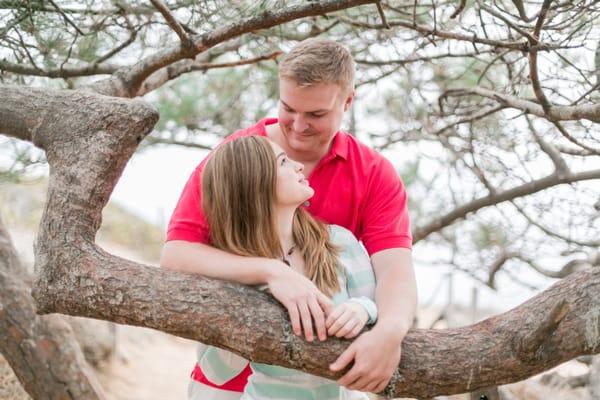 Engagement session, Torrey Pines State Reserve