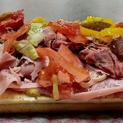 Cold Subs  Reg 8 " or  Lg 12" - choose your favorite toppings