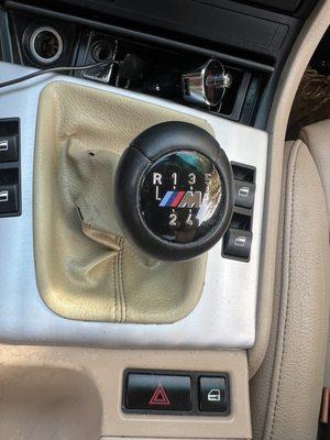 Shifter installed by doc Auto