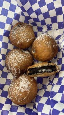 Fried oreos