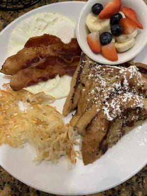 French toast plate