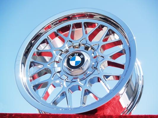 BMW Chrome Wheel  #lawheel.com