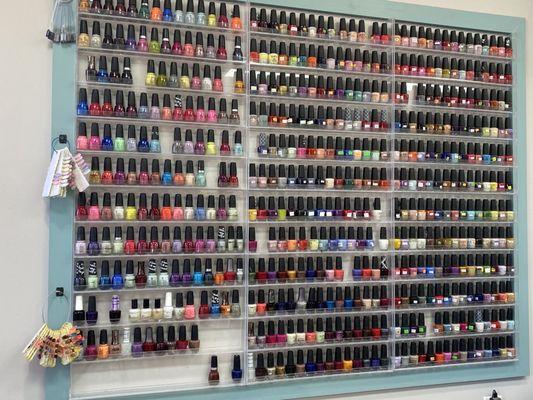 Nail polish choices