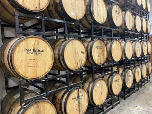 Barrel room