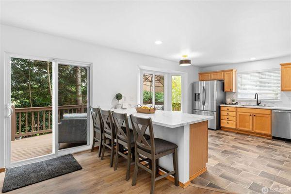 Kitchen renovated