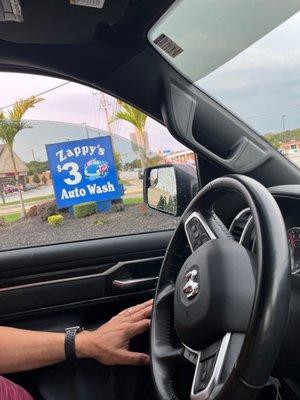 Happy car wash!