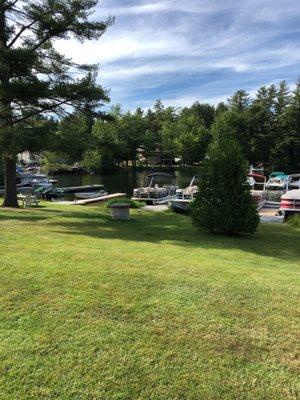 Boat launch and fuel dock