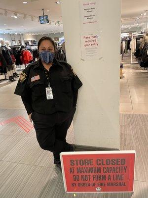 Rude Security at H&M