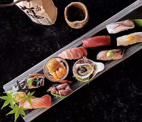 Omakase takes its name from the Japanese word for "chef's choice"