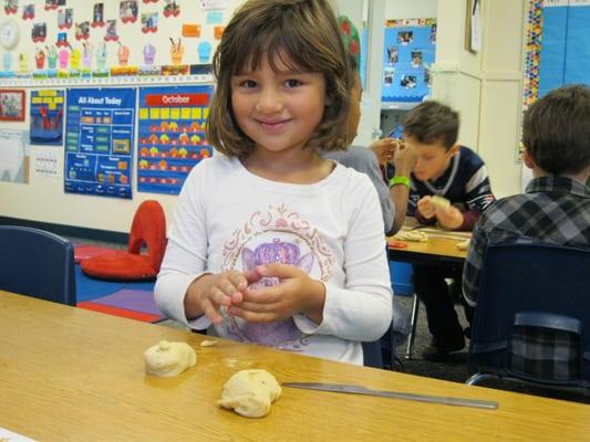 Redwood Day Kindergarten Cooking Class