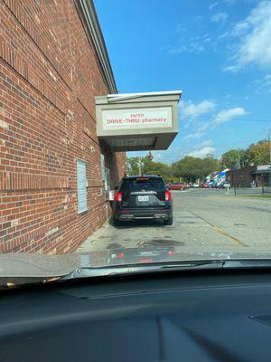 Waiting twenty minutes at the drive thru behind the same car. WTF???