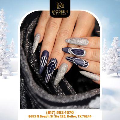 "Dare to be different with nails that showcase special details, setting you apart in a world of ordinary manicures.