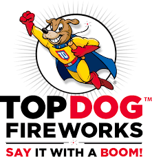 TOPDOG Fireworks logo  #sayitwithaboom