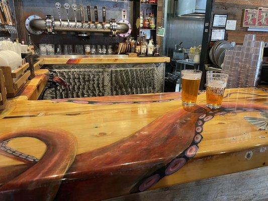 Cool bar top!