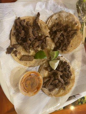 Steak tacos