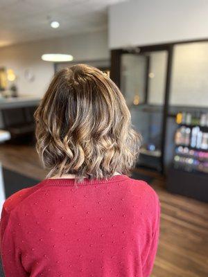 Lovely Bob with Balayage