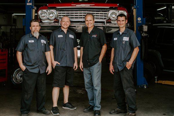 Our team of expert technicians.