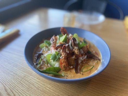 Coconut Red Curry Shrimp