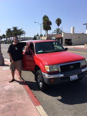 New to the state? So is Adam! One day after landing in his new hometown he got into this rock solid 99' Tacoma!