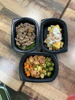 Prepped meals