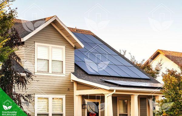 Dallas Solar Panel Installation in Dallas, TX - iGreen Remodeling: 855.203.3163 - igreenremodeling.com - FREE Estimates