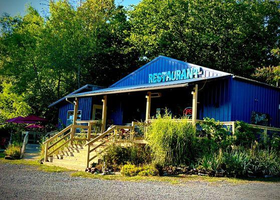 Front of restaurant