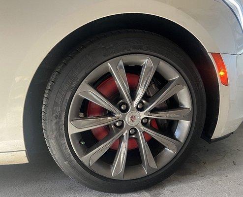 RED HOT TIRE AFTER PICKING UP CAR AFTER 4 days