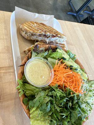 Sexy Time sandwich and Lemongrass Salad. So good!