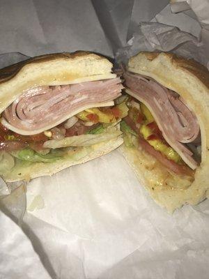 Best Italian sandwich!!!  So fresh and stacked with meats!