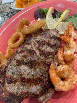 Steak and shrimp