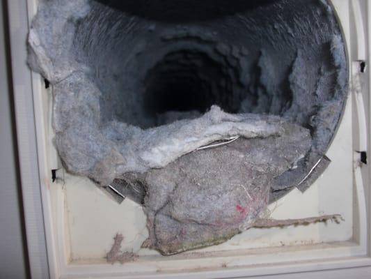 Dryer Vent Before