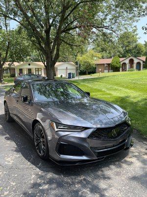 Type S home from the dealer