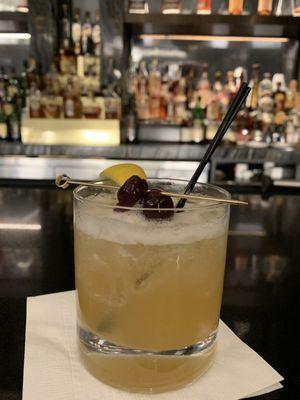 Basil Hayden sour