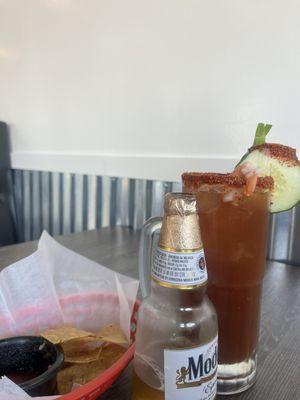 Can't forget the michelada