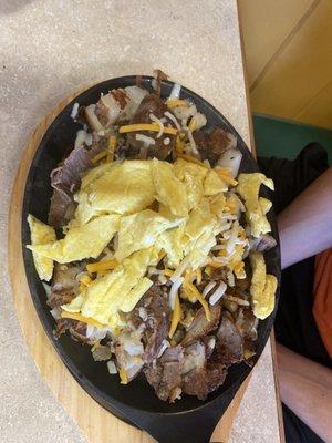 Steak & Cheese Skillet