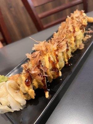 Crab crunch roll